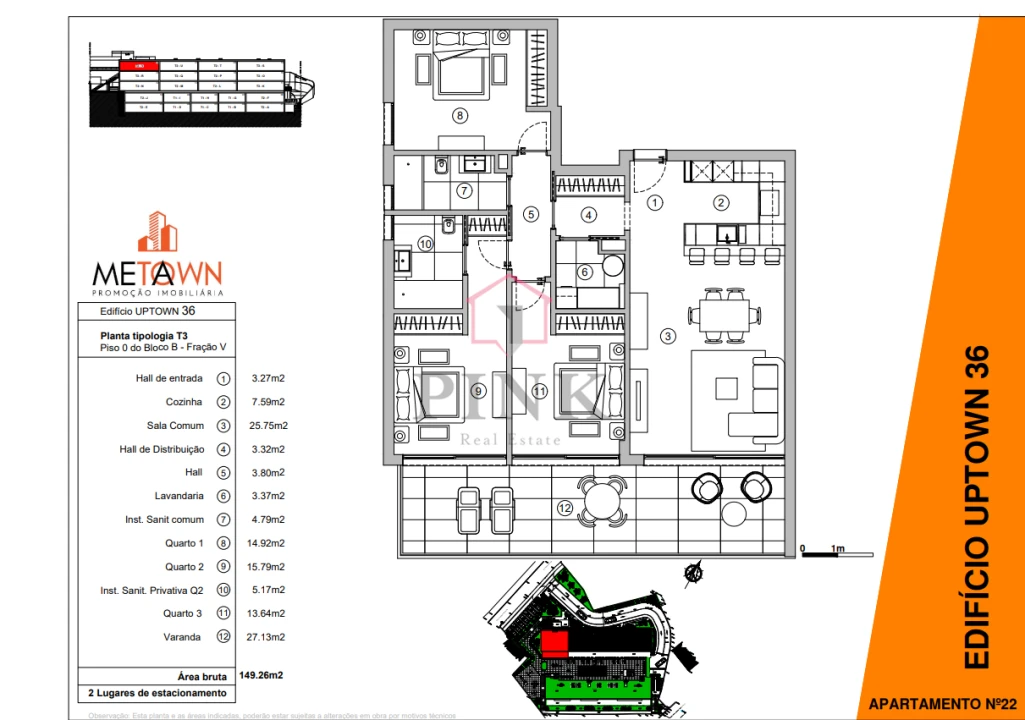 Apartamento T3 para Venda em Funchal (Santa Luzia) Foto 27