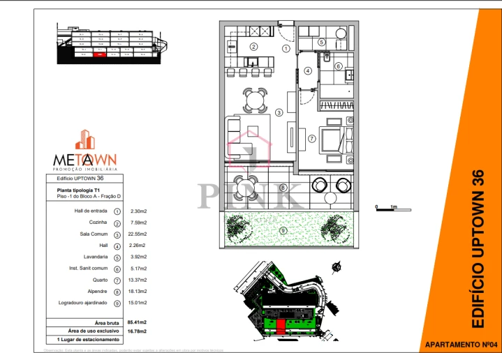 Apartamento T1 para Venda em Funchal (Santa Luzia) Foto 19
