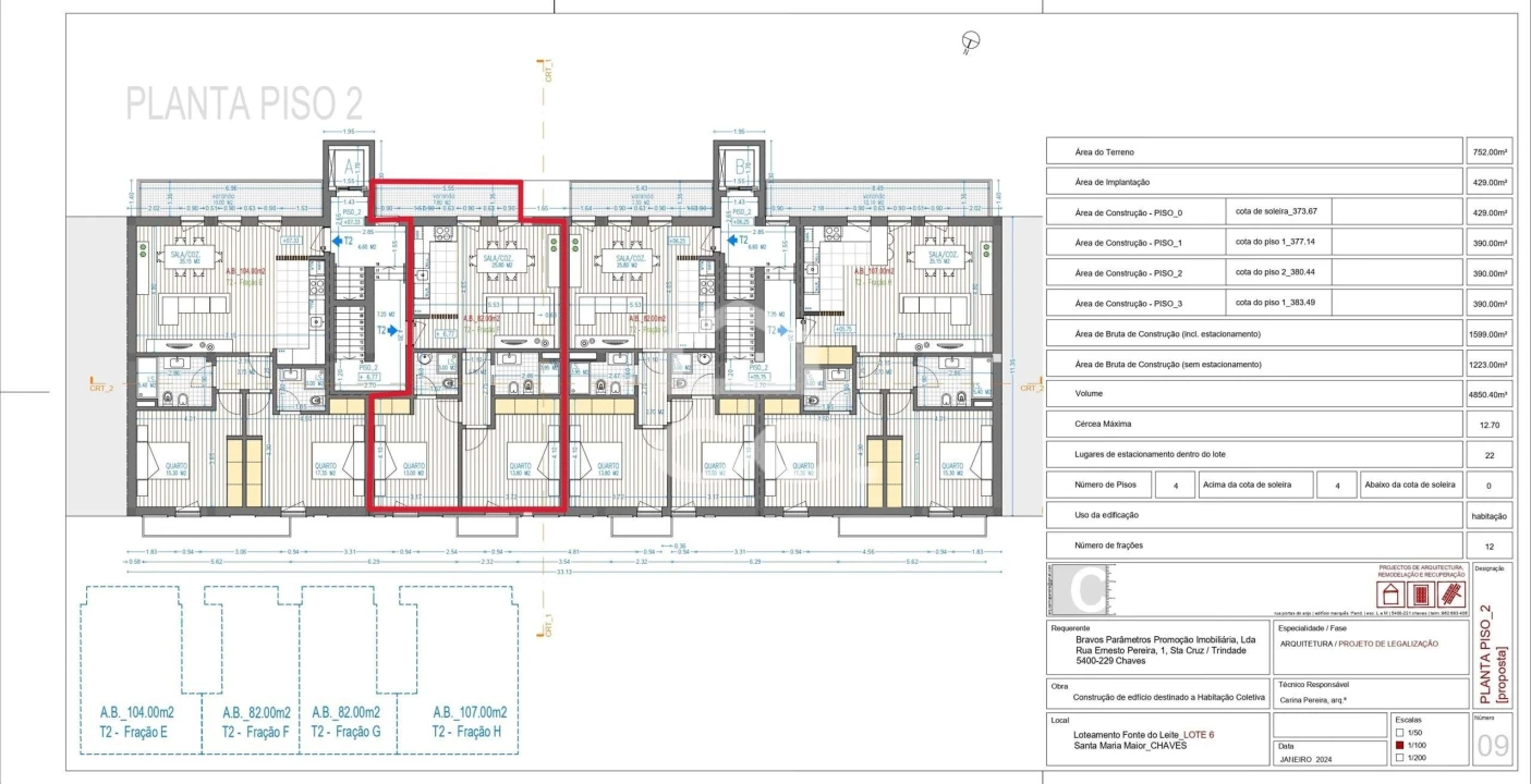 Apartamento T2 para Venda em Santa Maria Maior Foto 29