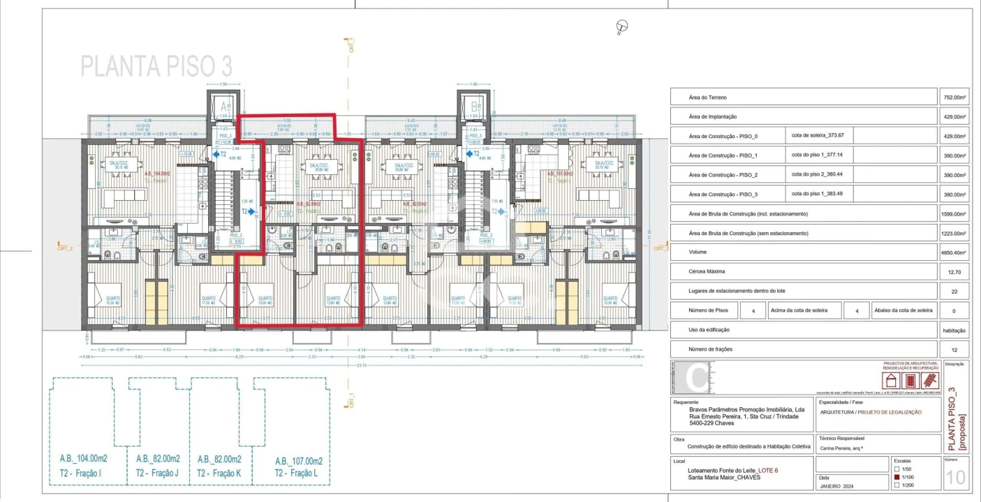 Apartamento T2 para Venda em Santa Maria Maior Foto 29