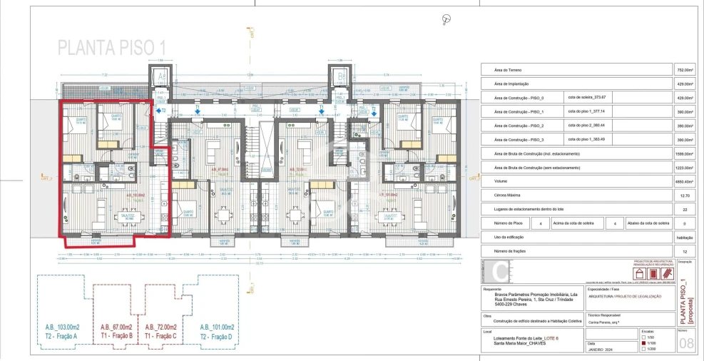 Apartamento T2 para Venda em Santa Maria Maior Foto 25