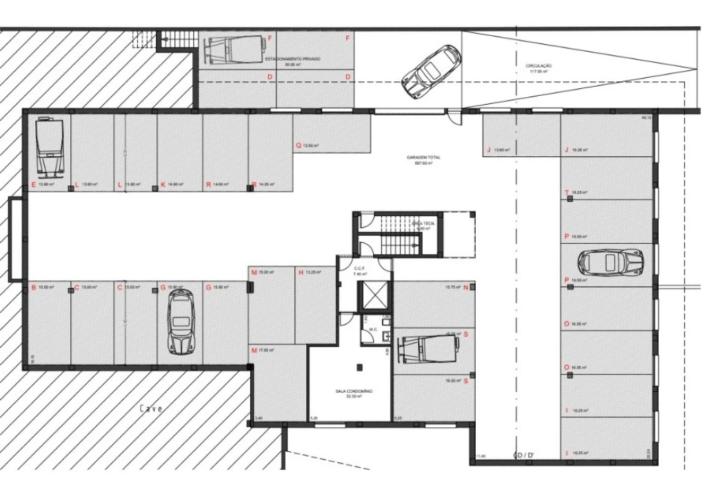 Apartamento T2 para Venda em Loureiro Planta 2