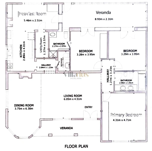 Moradia T3 para Venda em São Pedro de Tomar Foto 100