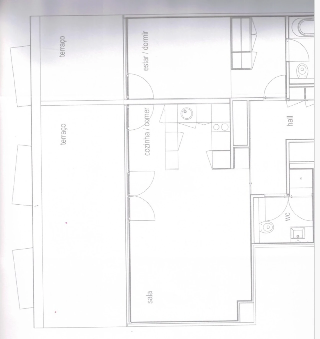 Apartamento T1 para Arrendamento em São Mamede de Infesta e Senhora da Hora Foto 18