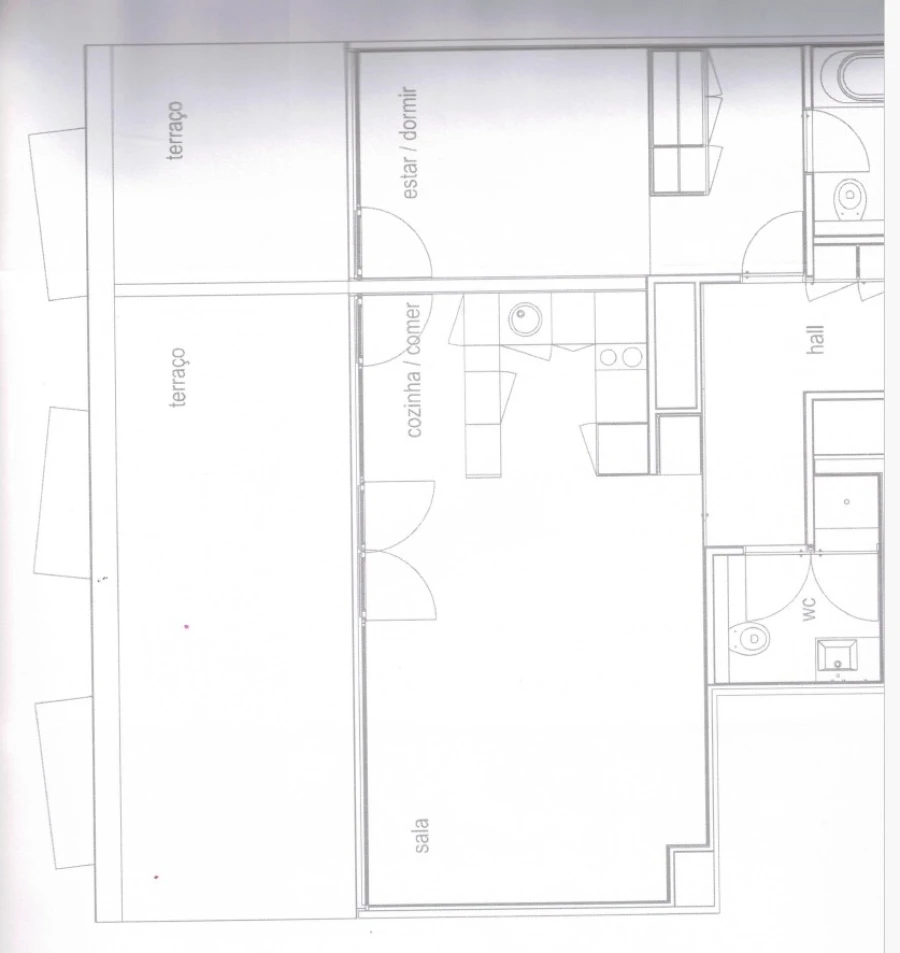 Apartamento T1 para Arrendamento em São Mamede de Infesta e Senhora da Hora Foto 18