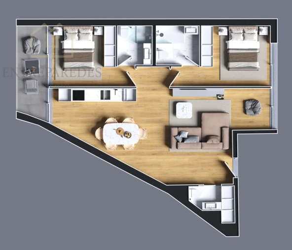 Apartamento T2 para Venda em Cedofeita, Santo Ildefonso, Sé, Miragaia, São Nicolau e Vitória Foto 24