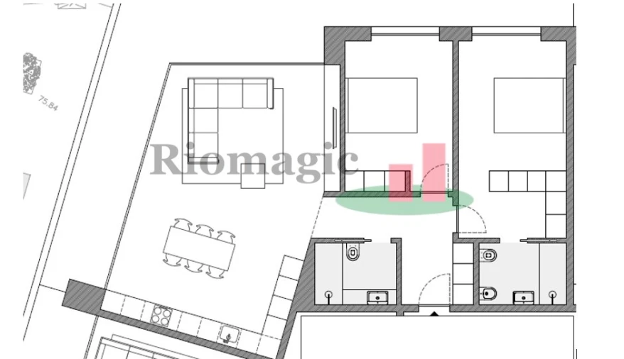 Apartamento T2 para Venda em Rio Maior Foto 9