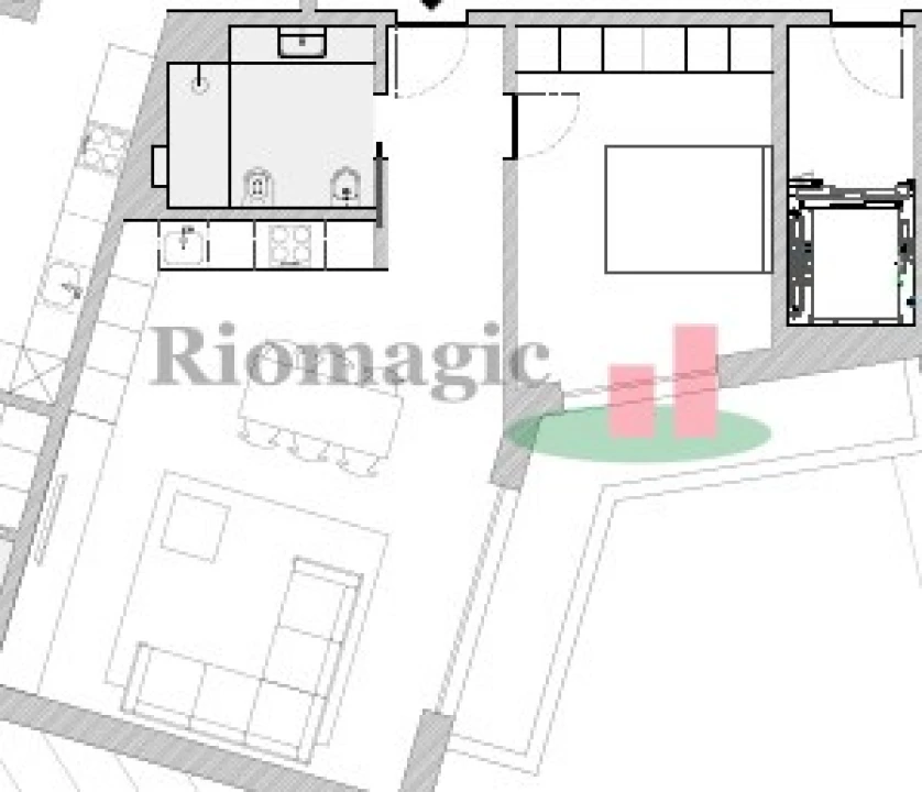 Apartamento T1 para Venda em Rio Maior Foto 9