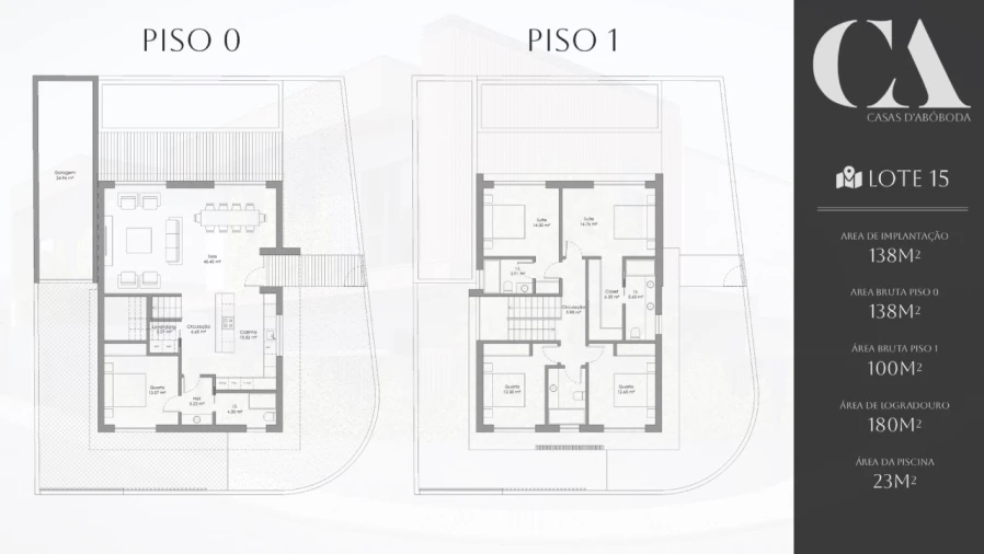Terreno para Venda em São Domingos de Rana Planta 1