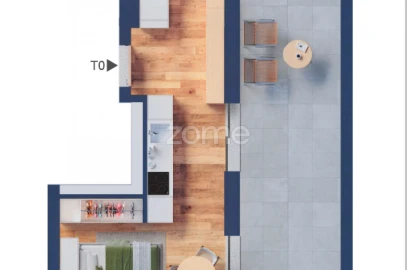 Apartamento T1 para Venda em Paranhos