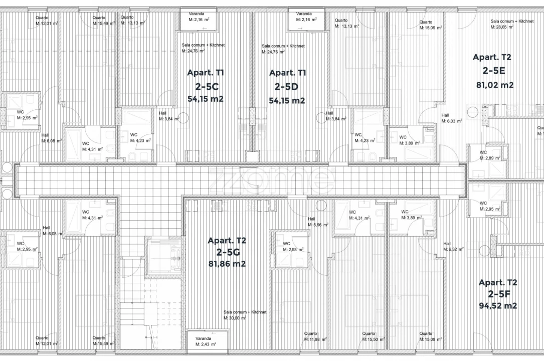 Apartamento T2 para Venda em Custóias, Leça do Balio e Guifões Foto 11