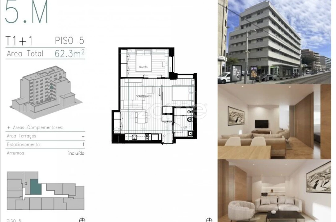 Apartamento T2 para Venda em Matosinhos e Leça da Palmeira Foto 6