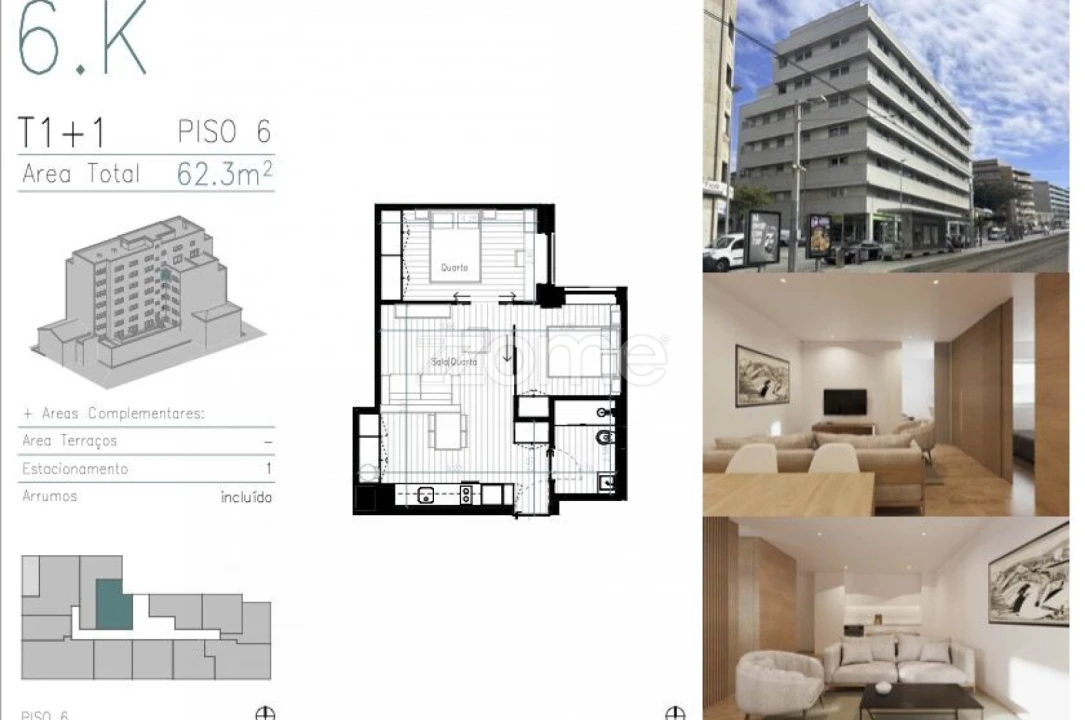 Apartamento T2 para Venda em Matosinhos e Leça da Palmeira Foto 5