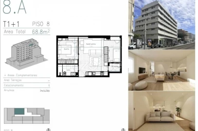 Apartamento T2 para Venda em Matosinhos e Leça da Palmeira