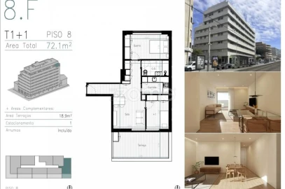 Apartamento T2 para Venda em Matosinhos e Leça da Palmeira