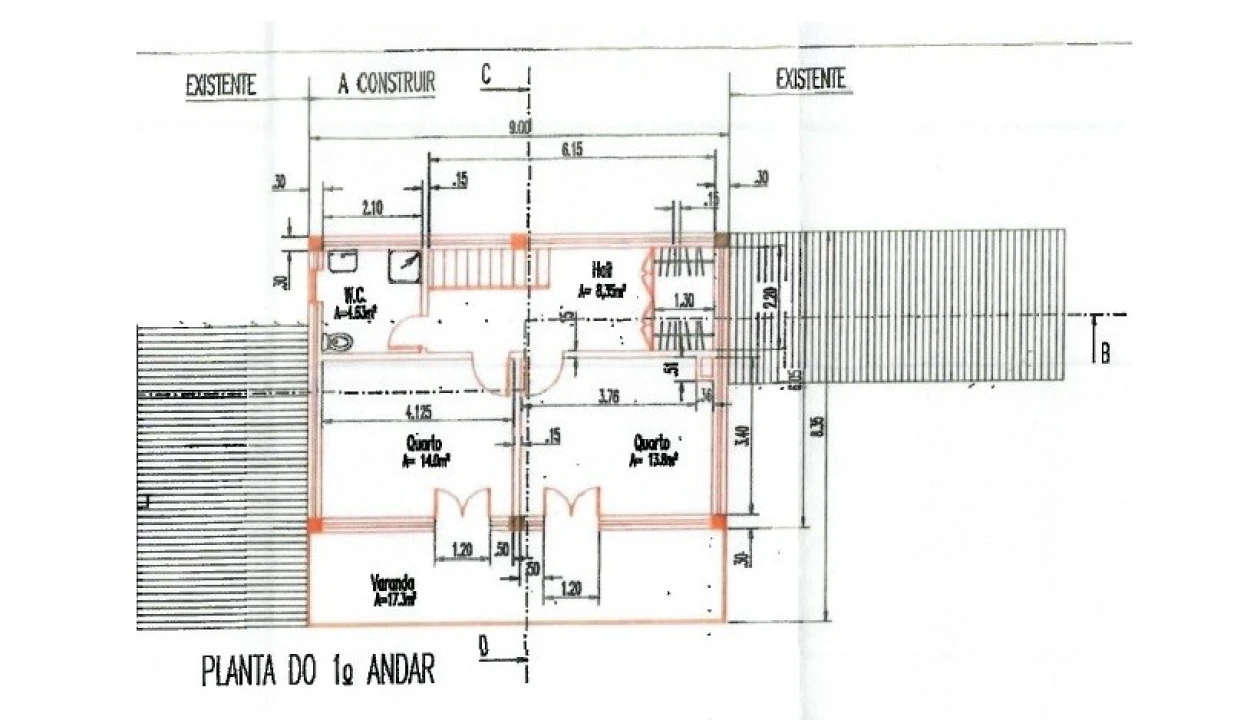 Moradia T3 para Venda em Oliveira do Mondego e Travanca do Mondego Planta 5