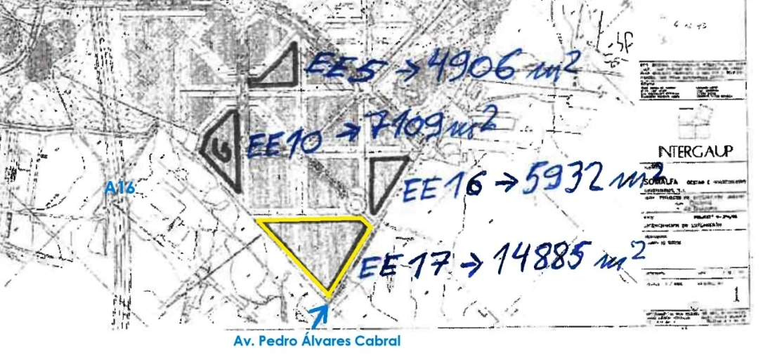 Terreno para Venda em Santa Maria e São Miguel, São Martinho, São Pedro Penaferrim Planta 1