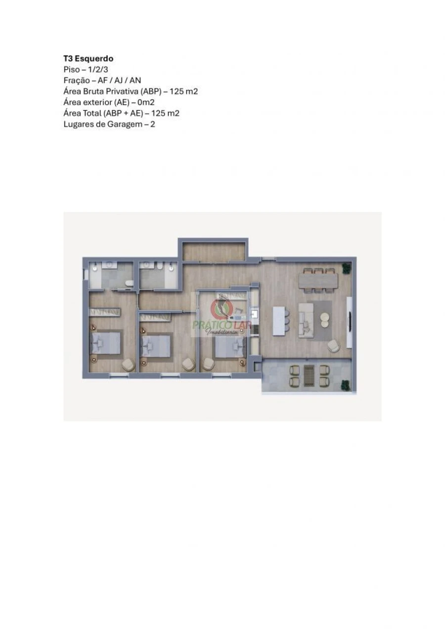 Apartamento T3 para Venda em Oliveira do Bairro Foto 13