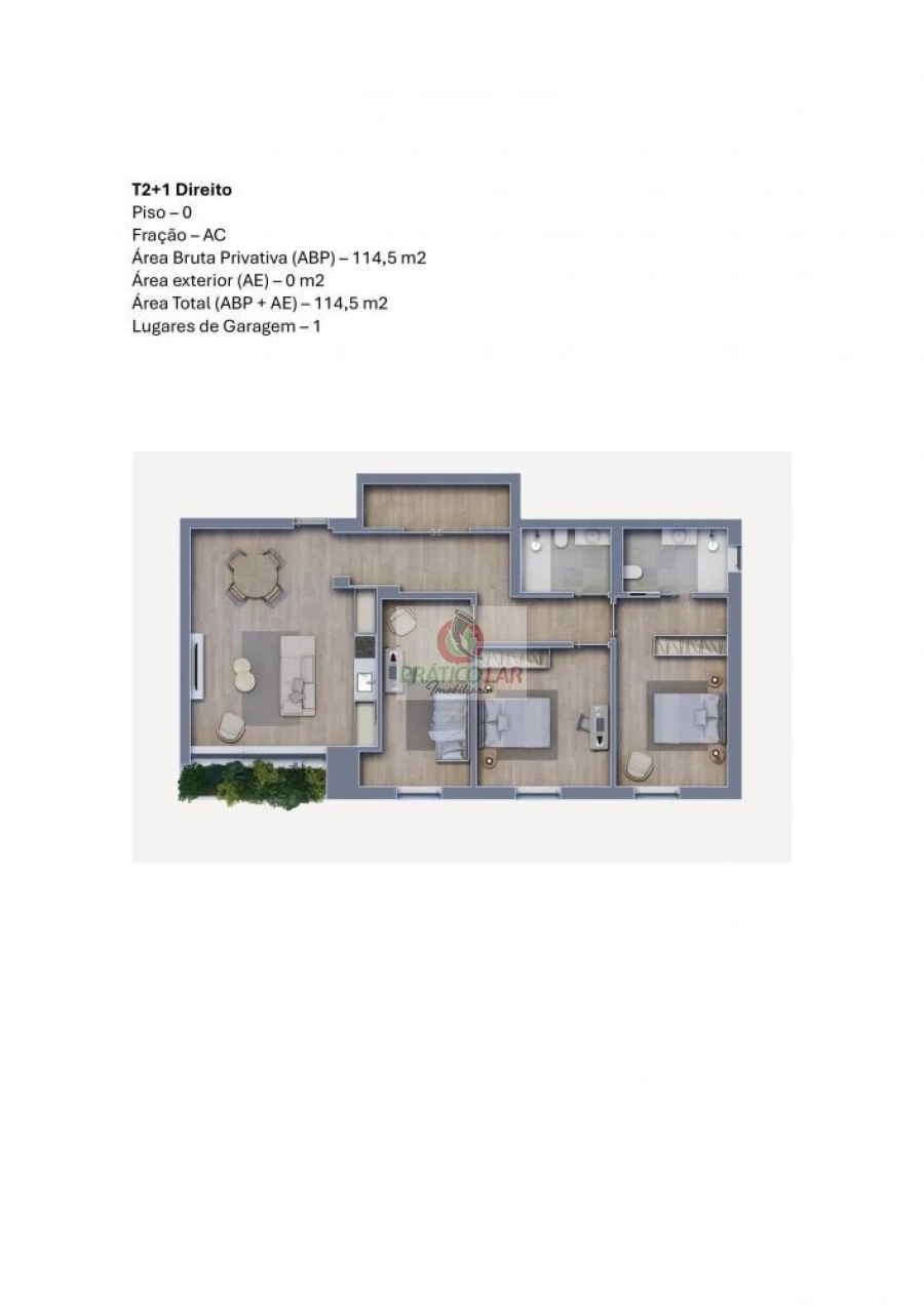 Apartamento T3 para Venda em Oliveira do Bairro Foto 14