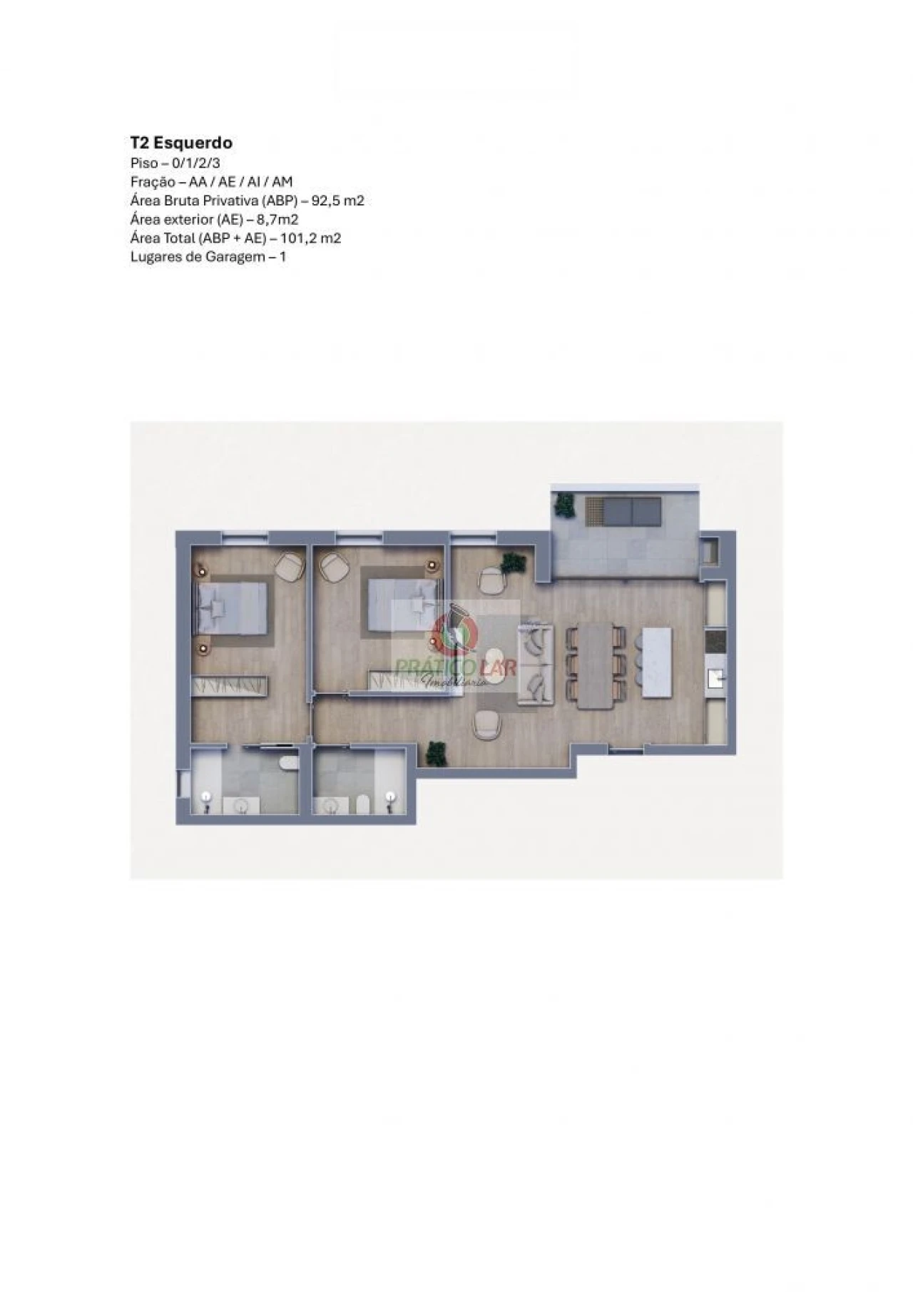 Apartamento T3 para Venda em Oliveira do Bairro Foto 10