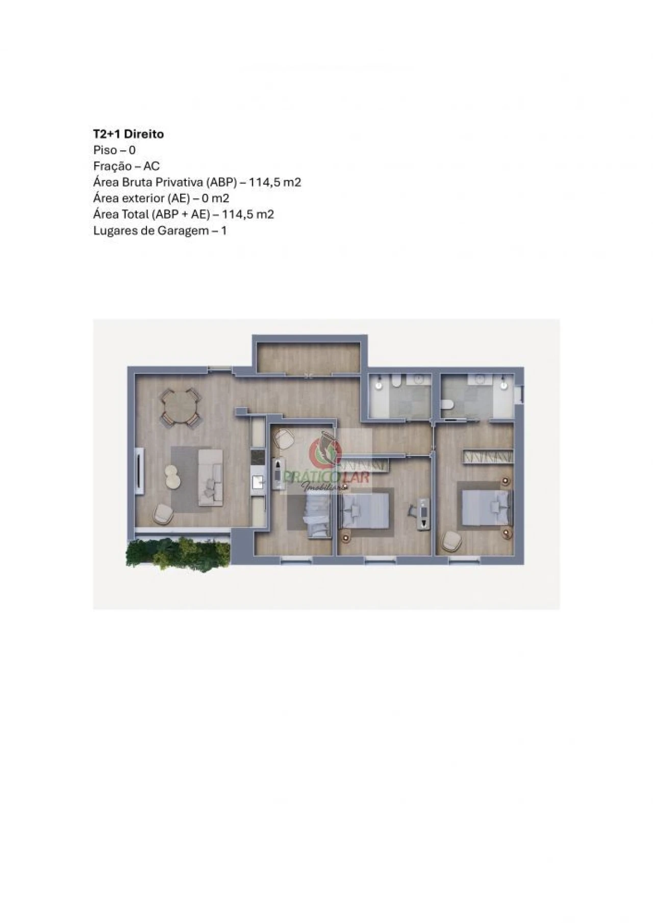 Apartamento T3 para Venda em Oliveira do Bairro Foto 14