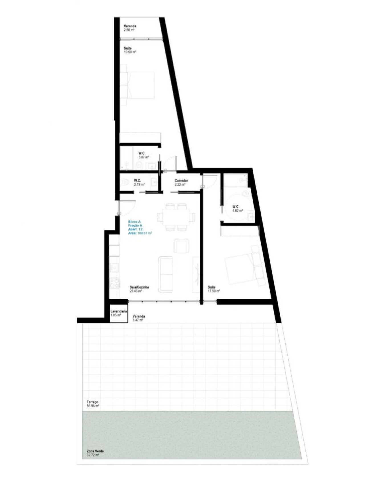 Apartamento T2 para Venda em Esgueira Foto 9