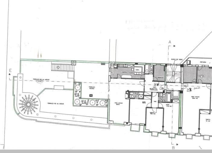 Apartamento T3 para Venda em Santo Tirso, Couto (Santa Cristina e São Miguel) e Burgães Planta 1