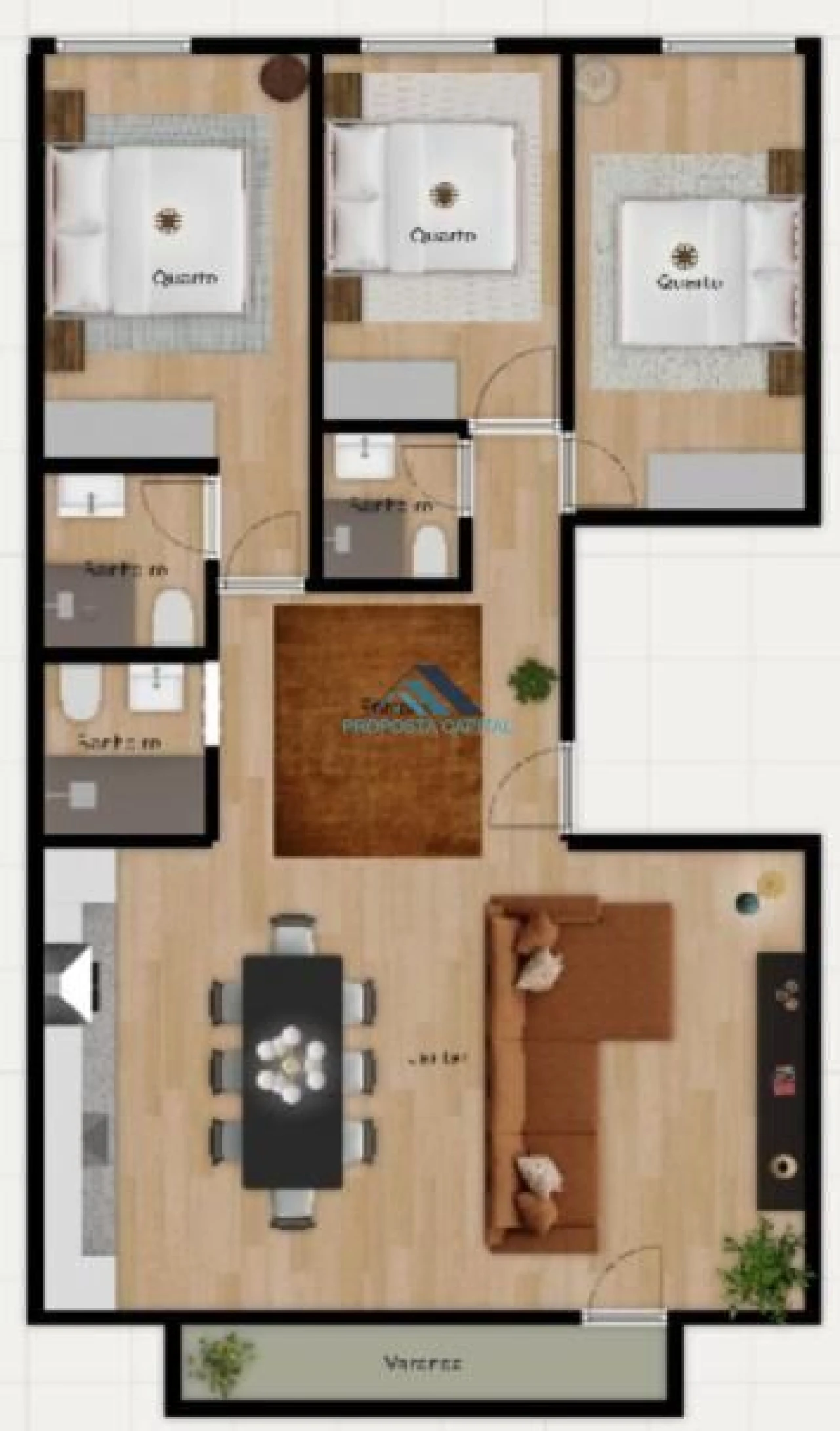 Apartamento T3 para Venda em Benfica Foto 30