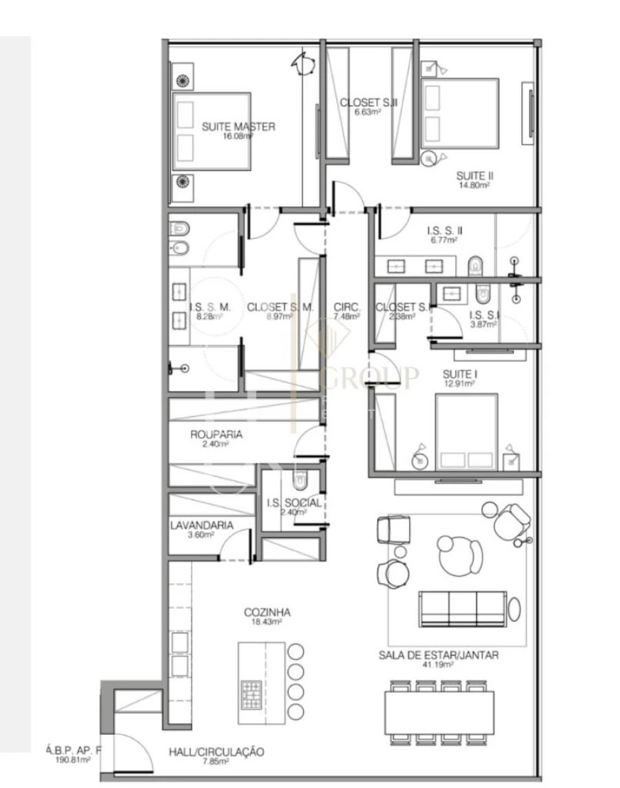 Apartamento T3 para Venda em Cascais e Estoril Foto 17