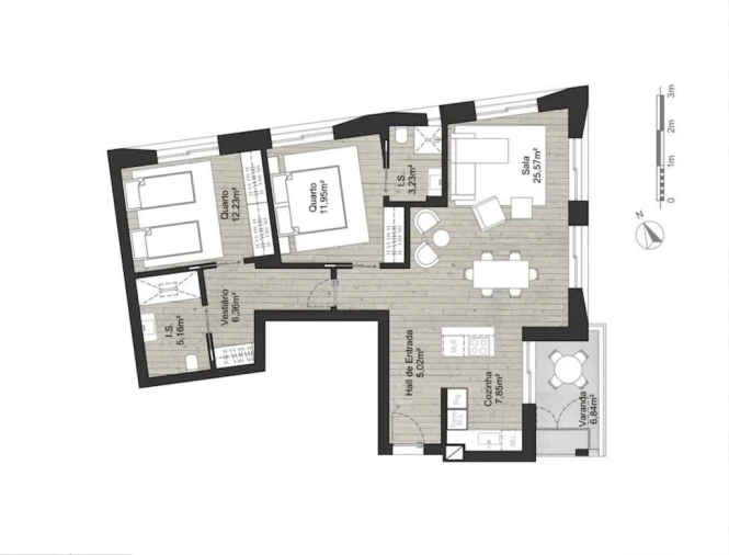 Apartamento T2 para Venda em Almancil Foto 13