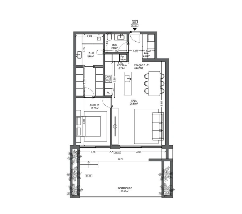 Apartamento T1 para Venda em Funchal (São Pedro) Foto 7