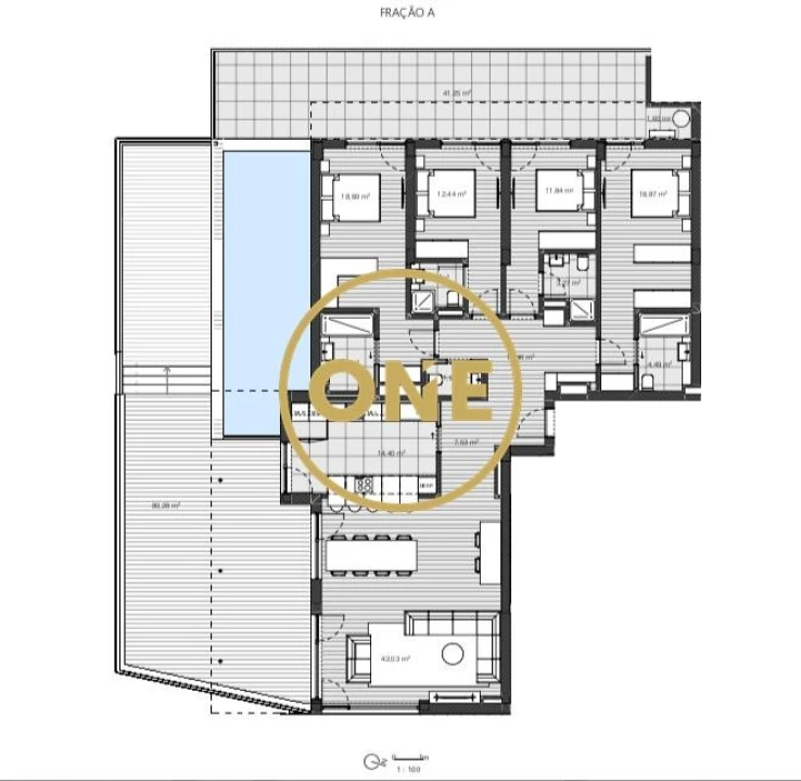 Apartamento T4 para Venda em Santo Antonio dos Olivais Foto 7
