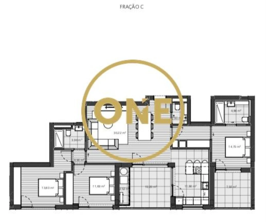 Apartamento T3 para Venda em Santo Antonio dos Olivais Foto 7