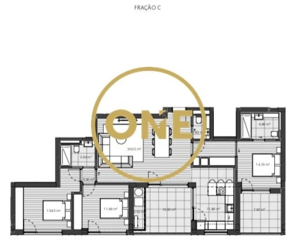 Apartamento T3 para Venda em Santo Antonio dos Olivais Foto 7