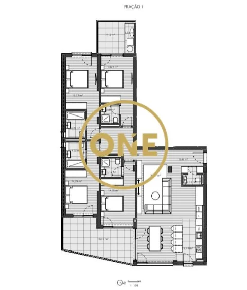 Apartamento T4 para Venda em Santo Antonio dos Olivais
