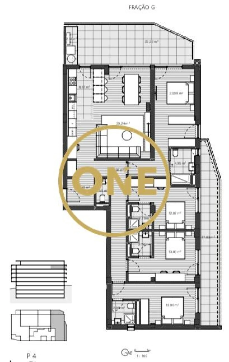Apartamento T4 para Venda em Santo Antonio dos Olivais Foto 7