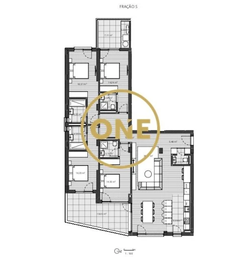 Apartamento T4 para Venda em Santo Antonio dos Olivais