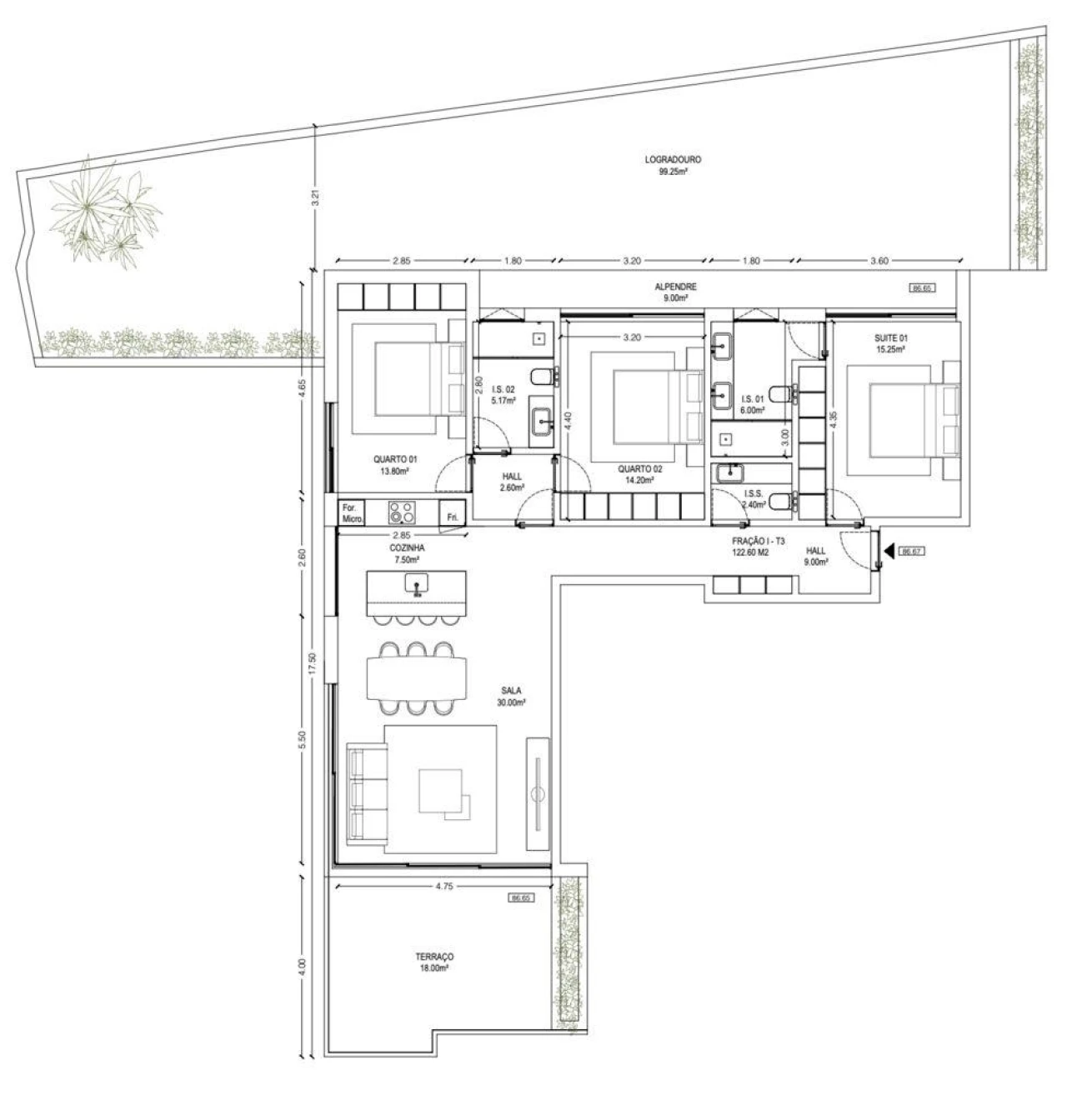 Apartamento T3 para Venda em Funchal (São Pedro) Foto 7