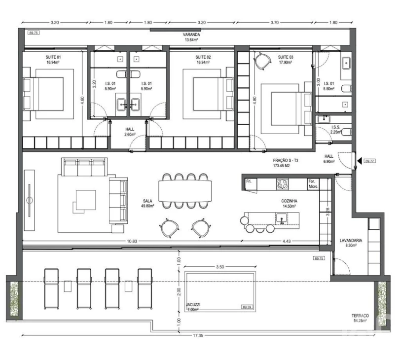 Apartamento T3 para Venda em Funchal (São Pedro) Foto 8