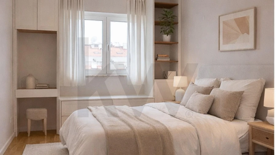 Apartamento T1 para Arrendamento em São Domingos de Rana Foto 9