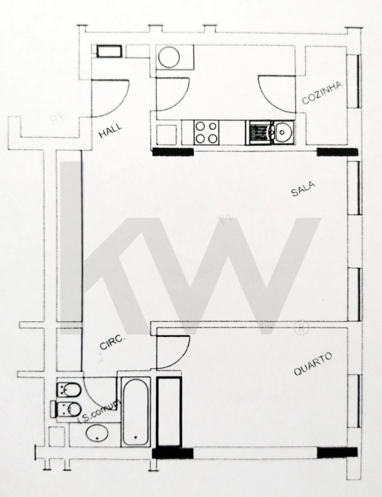 Apartamento T1 para Arrendamento em Parque das Nações Foto 24
