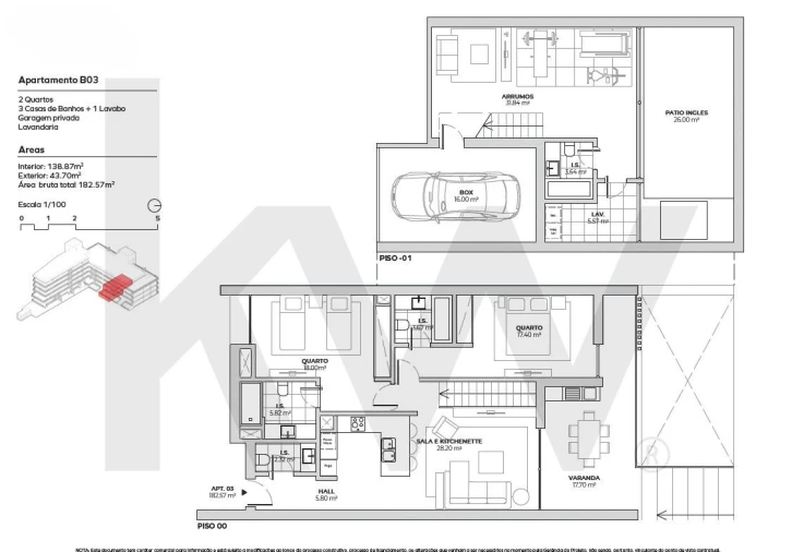 Apartamento T2 para Arrendamento em Alcochete Foto 19