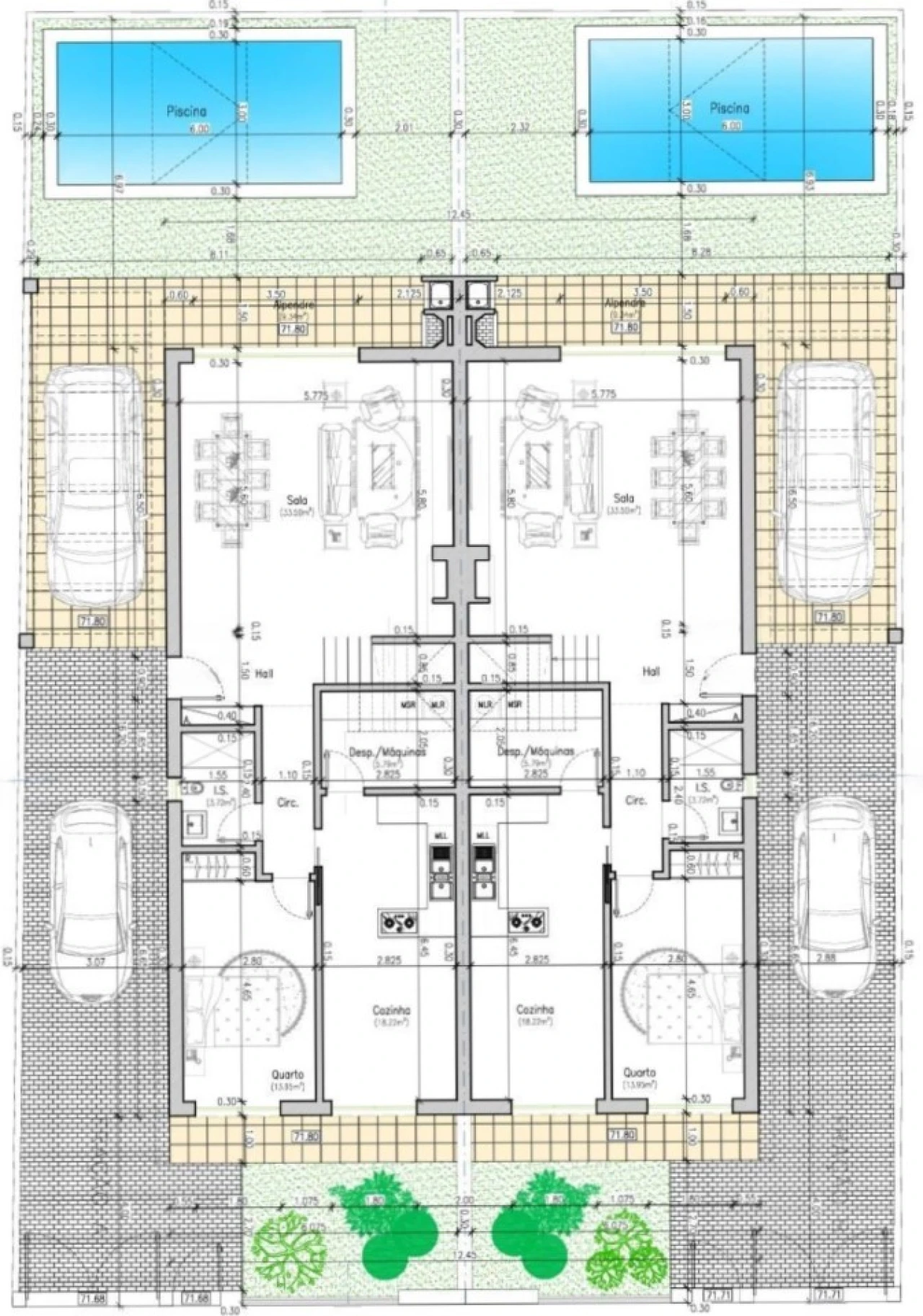 Moradia T4 para Venda em Fernao Ferro Planta 2