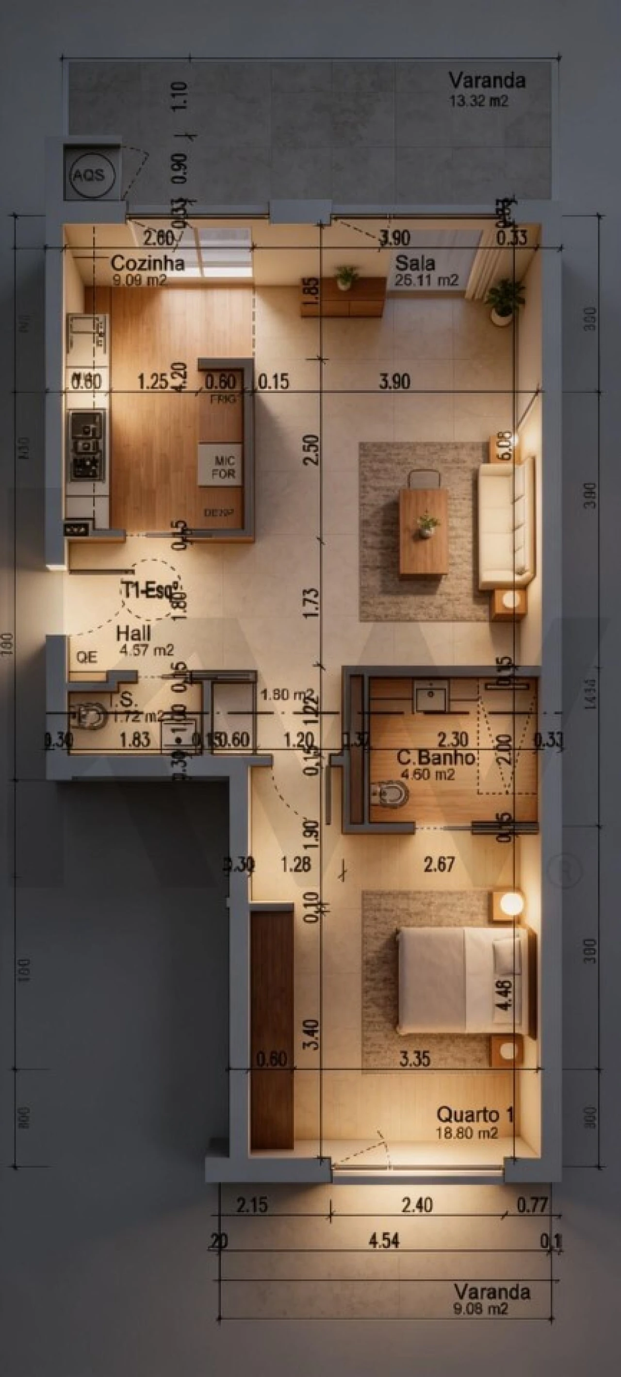 Apartamento T1 para Venda em Oeiras e São Julião da Barra, Paço de Arcos e Caxias Foto 30