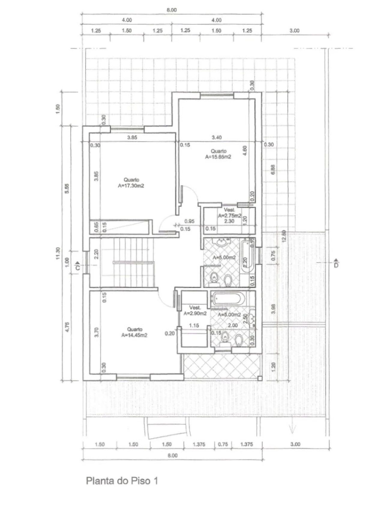 Moradia T3 para Venda em Algoz e Tunes Planta 2
