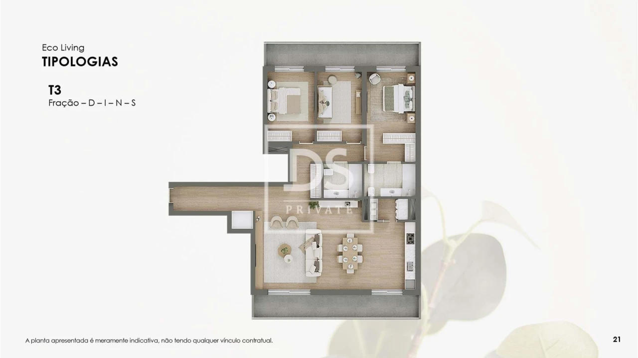 Apartamento T3 para Venda em São Marcos da Ataboeira Foto 5