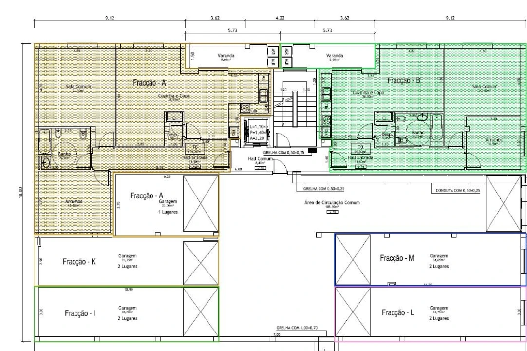 Apartamento T2 para Venda em O. Azeméis, Riba-Ul, Ul, Macinhata Seixa, Madail Planta 3