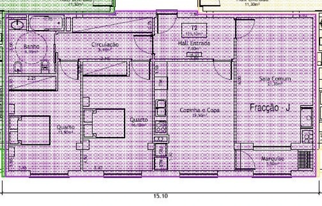 Apartamento T2 para Venda em O. Azeméis, Riba-Ul, Ul, Macinhata Seixa, Madail Planta 5