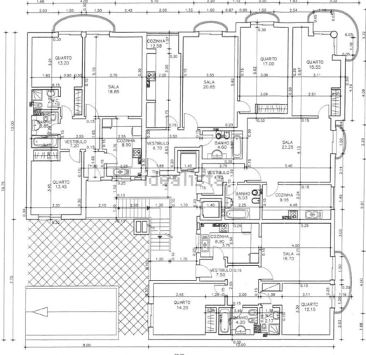 Apartamento T1 para Venda em Quarteira Planta 1