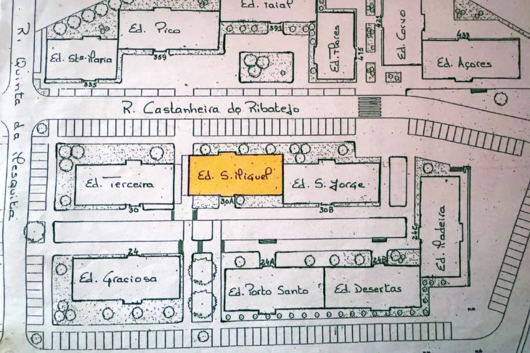 Apartamento T2 para Venda em Avintes Planta 2
